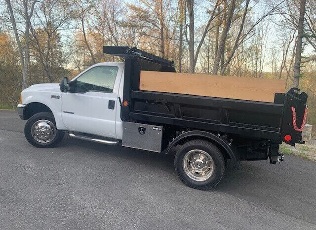 
								1999 Ford F-550 XL 4×4 Dually Box Dump Truck full									